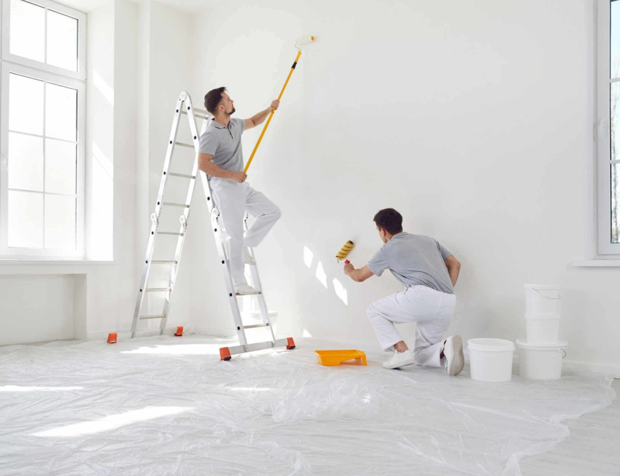 Painting services by Fitout Gurus