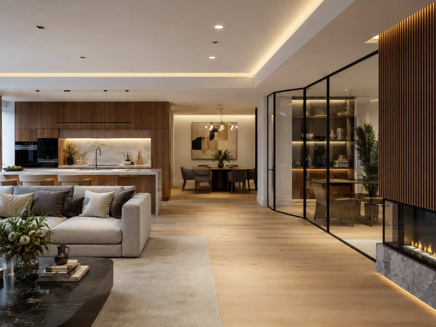 Landscaped outdoor area