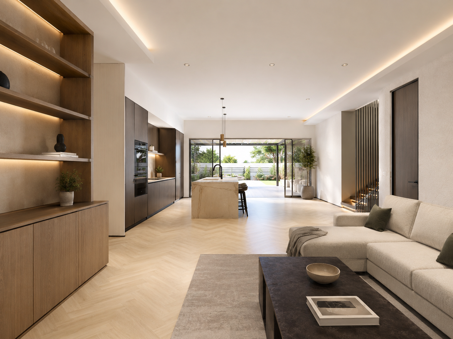 Renovated interior by Fitout Gurus
