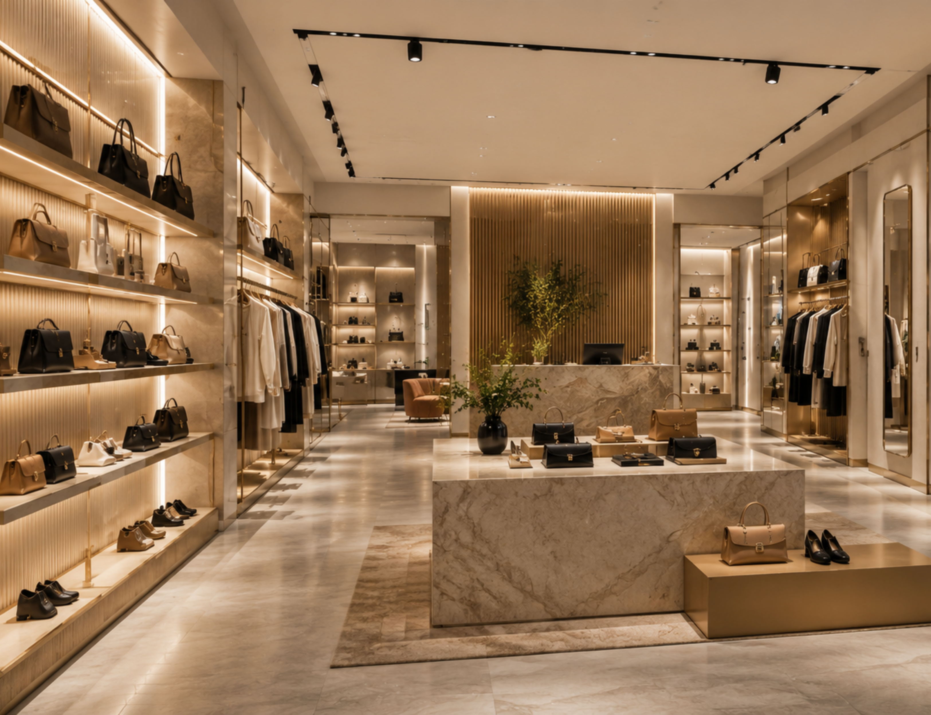 Modern retail fit-out by Fitout Gurus